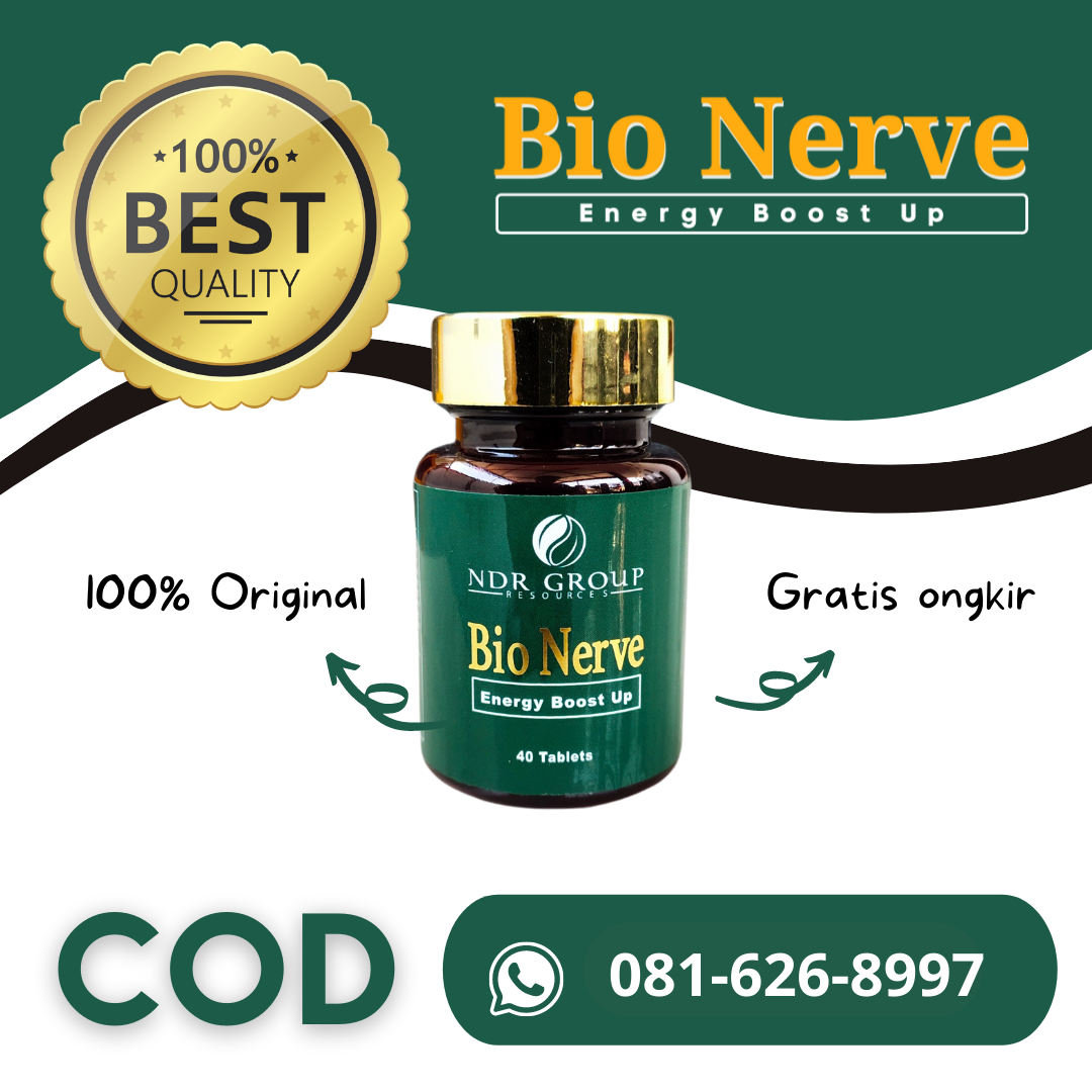 Obat Herbal Bio Nerve Asli Buatan Malaysia