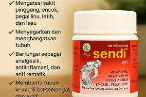 ✅ Atasi Sakit Pinggang & Pegal Linu Secara Alami dengan Borobudur Herbal Sendi 100 Pil